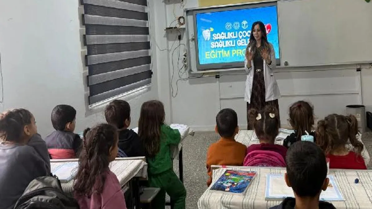 Batman'da minik kalplere hijyen eğitimi