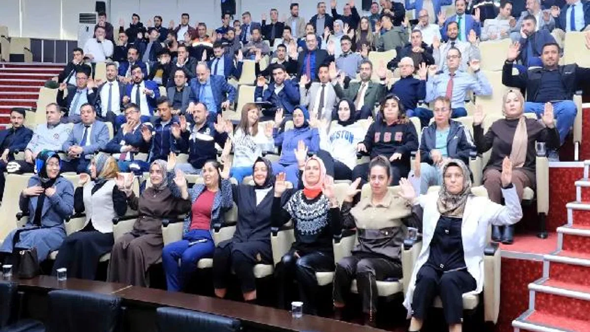 Konya Karatay’da personel için 'Ergonomi' eğitimi düzenlendi