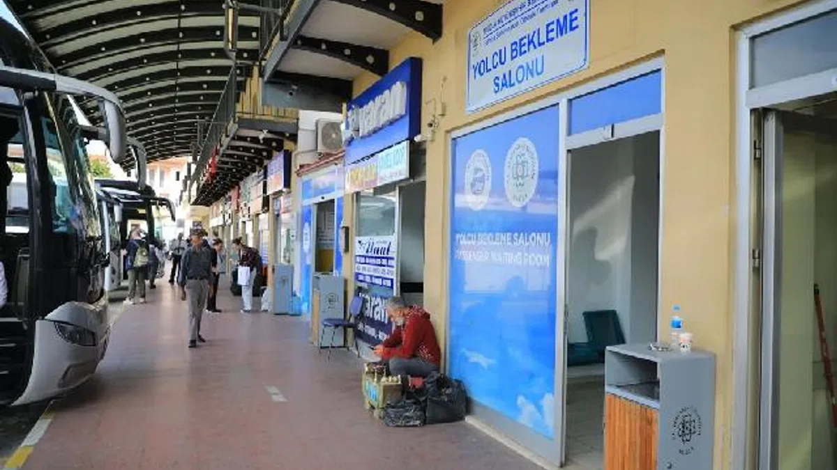 Muğla'da Fethiye Şehirlerarası Otobüs Terminali yenileniyor