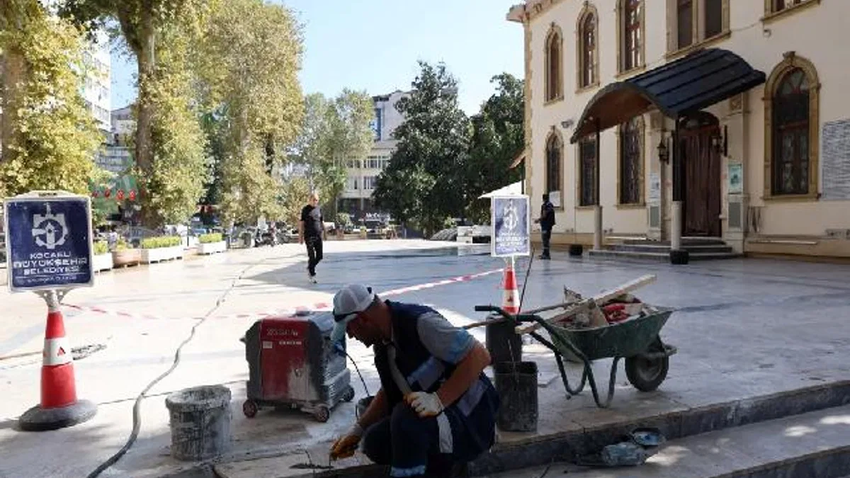Kocaeli'de Fevziye Camii’ne Büyükşehir eli