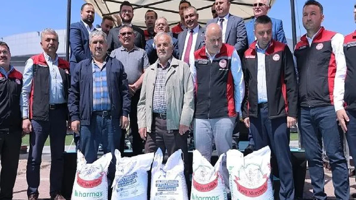 Kayserili üreticiye 238 bin ton tohum desteği
