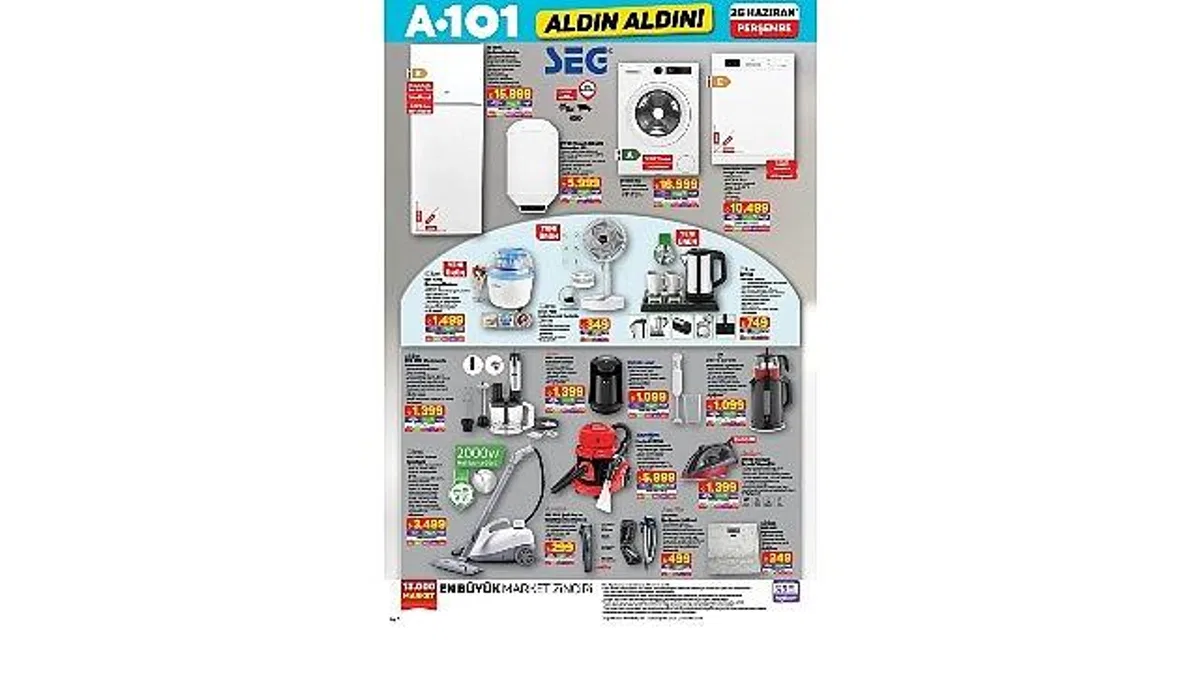 26 Haziran'da A101'de Elektrikli Araç Fırsatı
