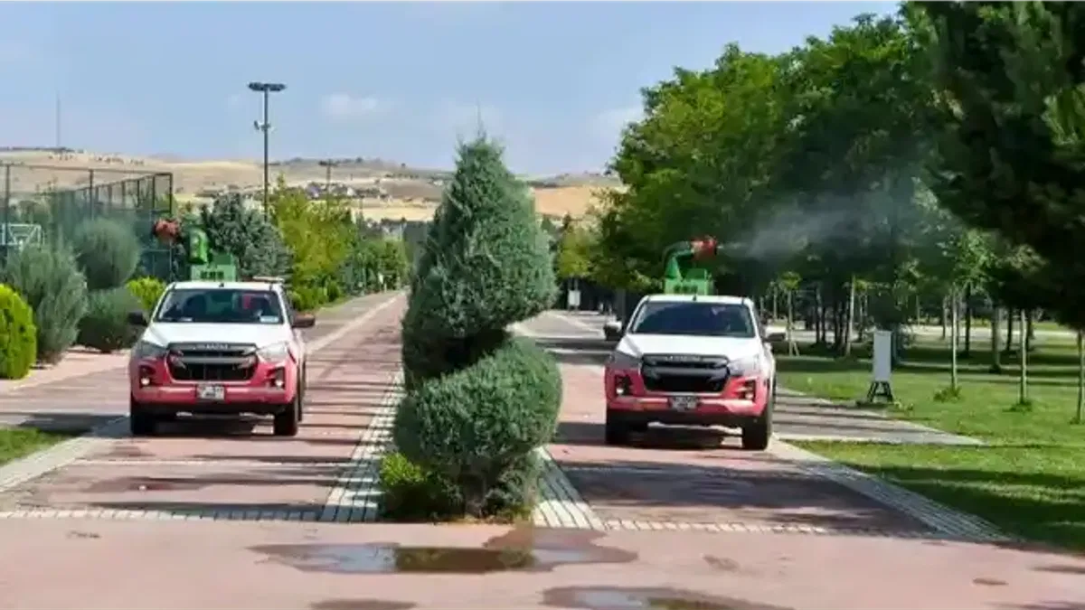 Ankara Büyükşehir'de ilaçlama seferberliği