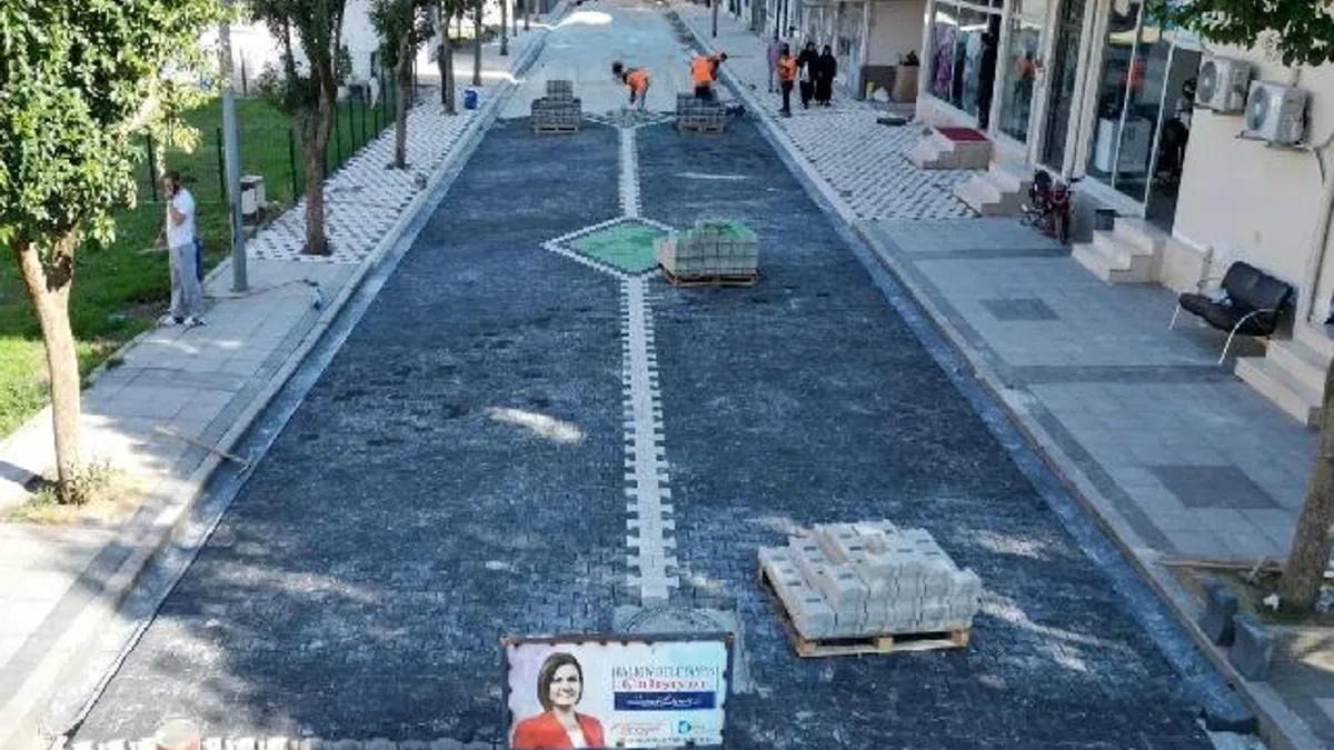 İzmit'te Alikahya Atatürk Mahallesi’nde ulaşım altyapısına takviye