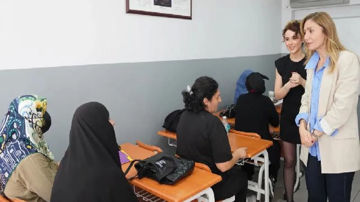 İstanbul Beylikdüzü'nde okuma-yazma kursunda yeni dönem