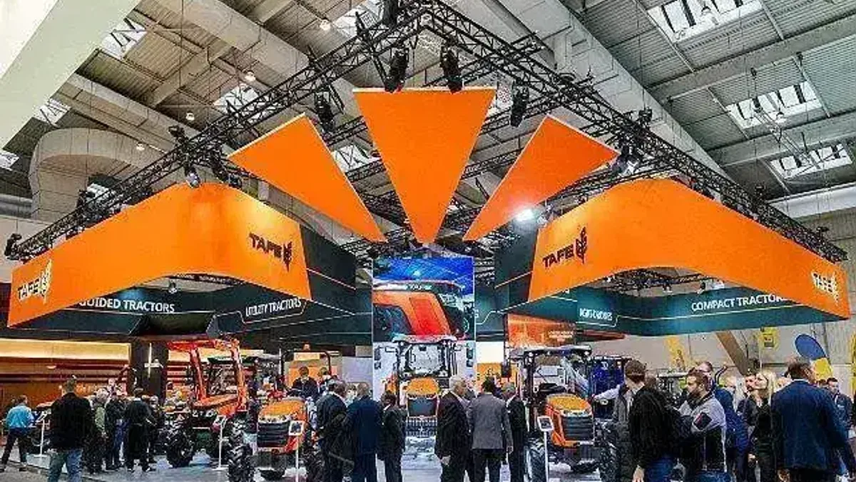 TAFE, Agritechnica 2025'te EVX75 Elektrikli Hibrit Traktörü ve Terra Vista sistemini tanıttı