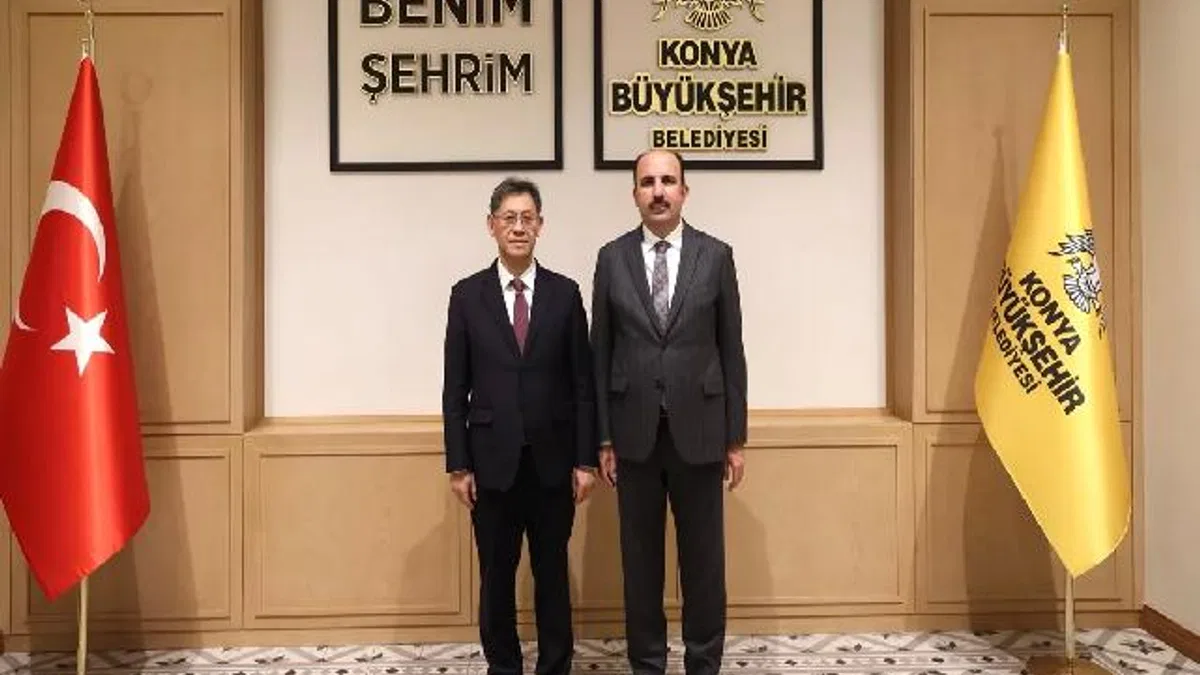 Şiyan Belediye Başkanı Niuping’ten Konya’ya ziyaret