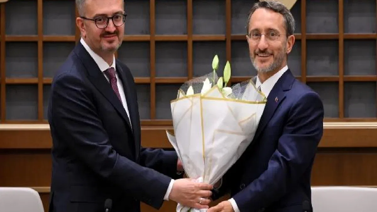 İletişim Başkanlığı'nda devir-teslim tamam