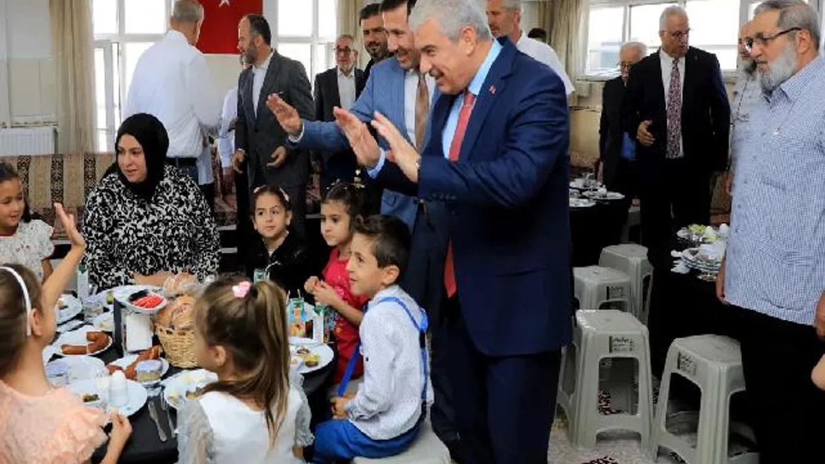 Konya’da manevi buluşma:Vali Akın, Kaymakam Ayhan ve Başkan Kılca vatandaşlarla bir araya geldi