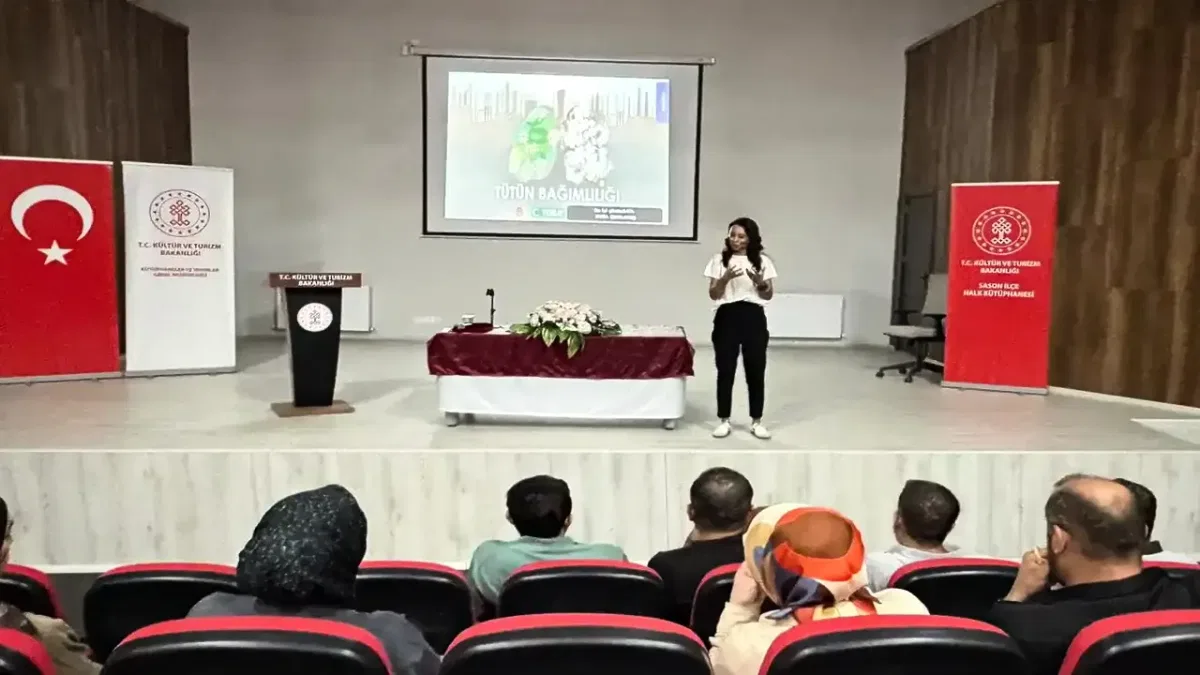 Bağımlılıkla mücadele eğitimi gençlere yönelik verildi