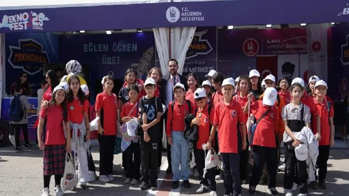 TEKNOFEST İstanbul'da Ankara Keçiören standına yoğun ilgi