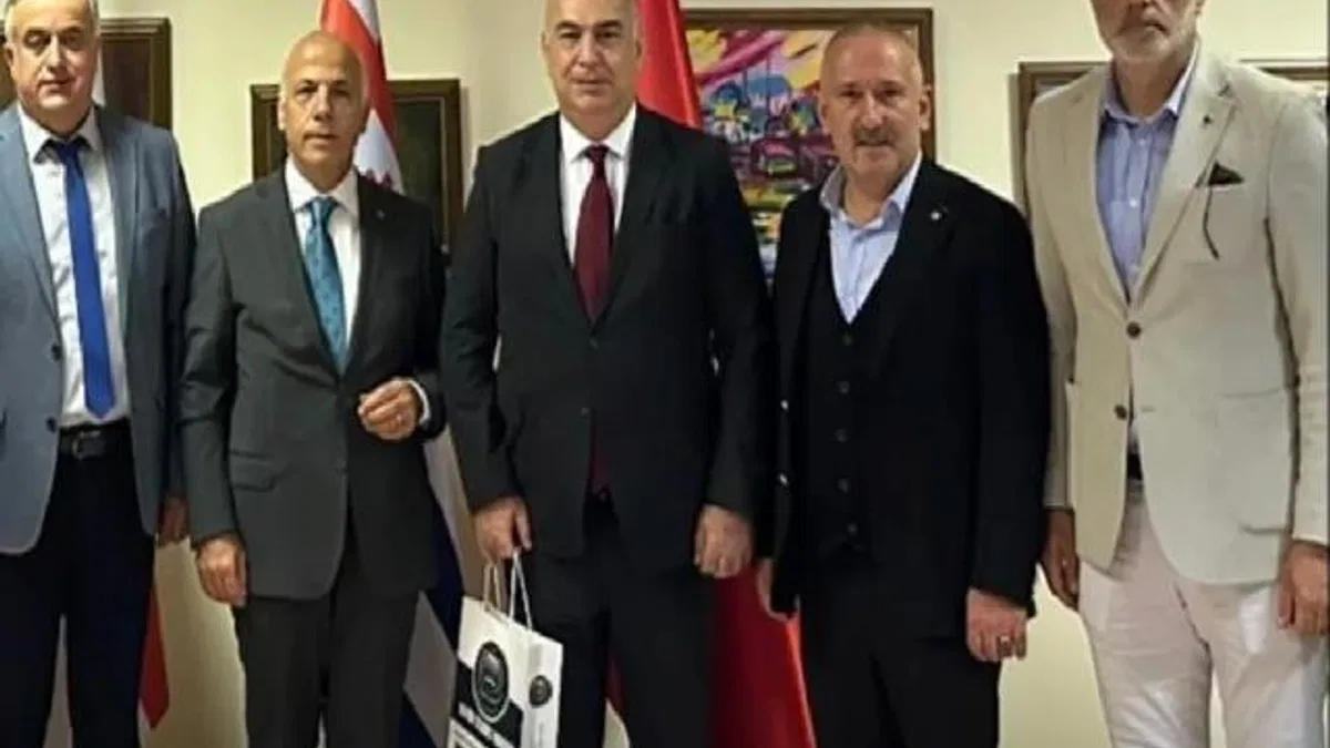 Artvin Borsası'ndan Batum Başkonsolosluğu'na ziyaret