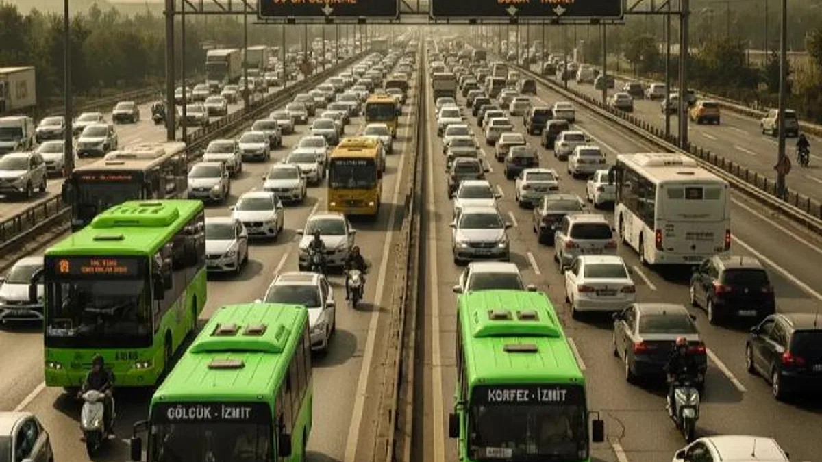 Kocaeli'de araç sayısı nüfusu solladı!