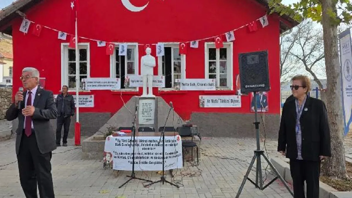 Atatürk’ün Atayurdu Taşkale’de anlamlı 10 Kasım