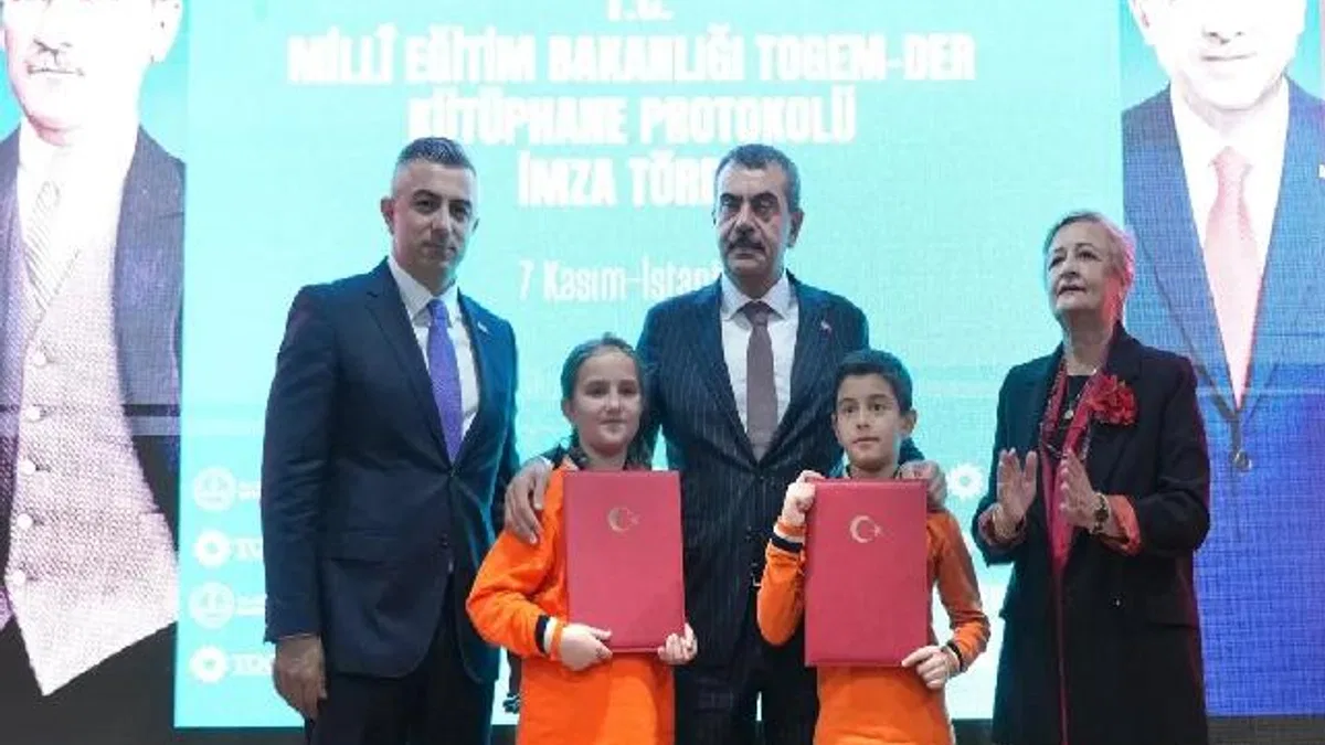 MEB'den TOGEMDER ile kütüphane protokolü