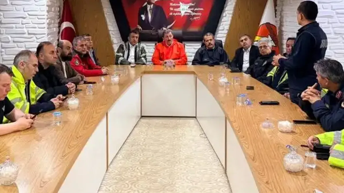 Samsun Havza'da sağanak sonrası koordinasyon sürüyor