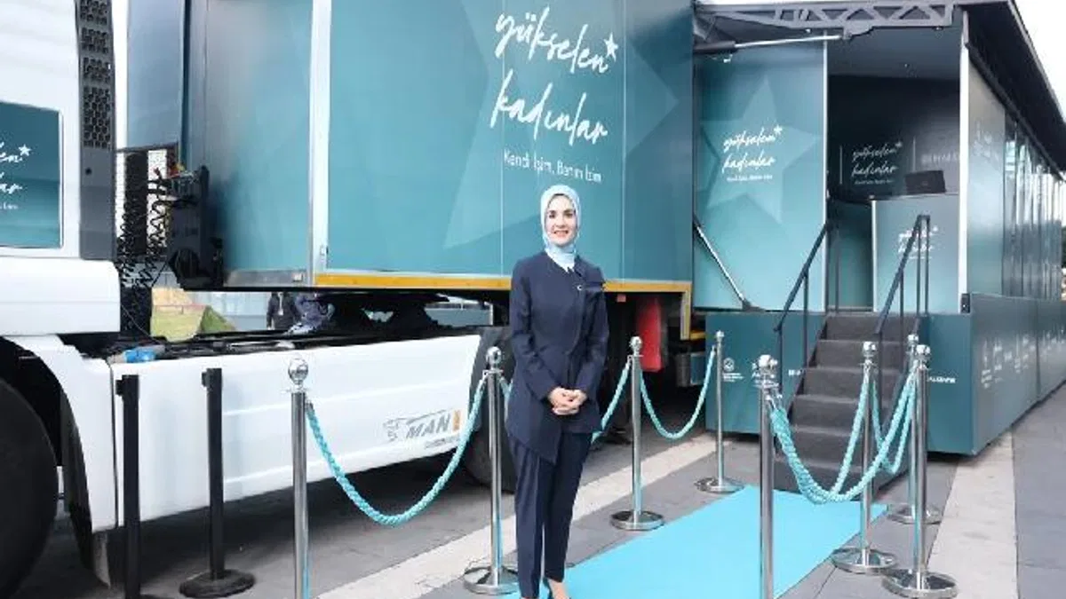 Kadın girişimcilerin yolu açılıyor... Eğitim tırı Türkiye'yi dolaşacak