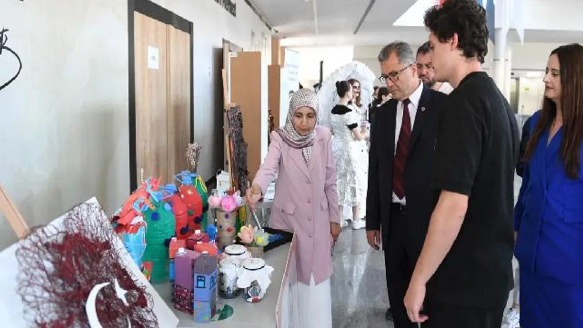 Bursa Osmangazi’de öğrenciler atık toplamak için yarıştı