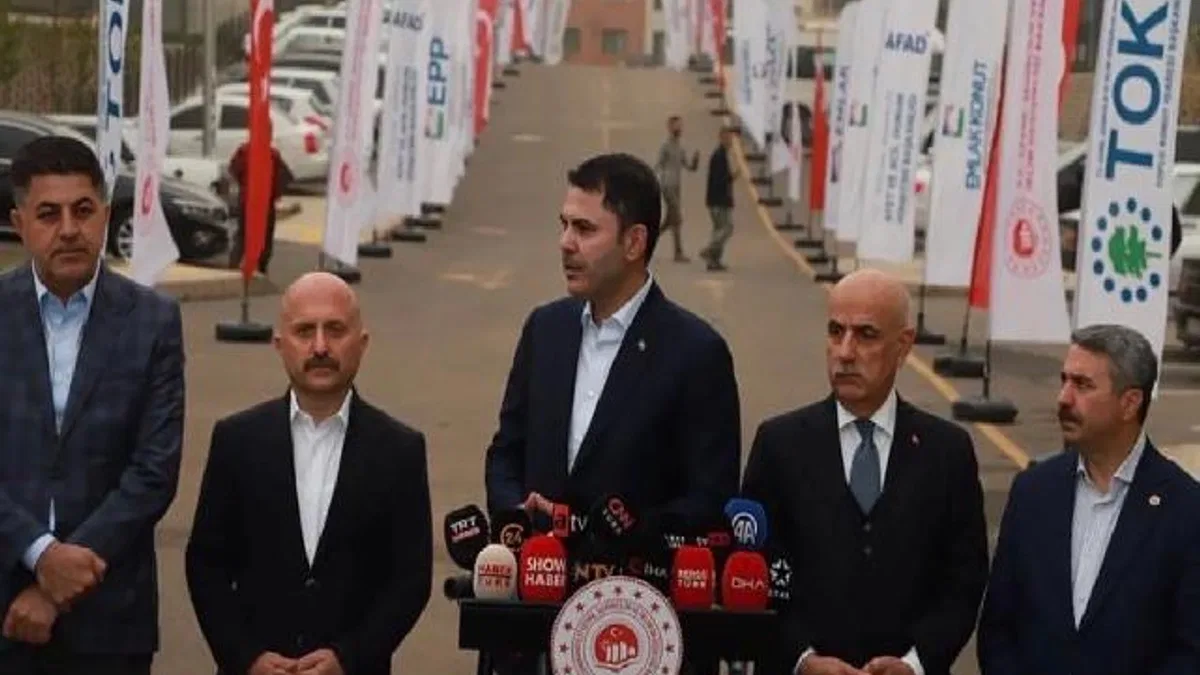 Adıyaman İndere'de büyük teslimat öncesi inceleme