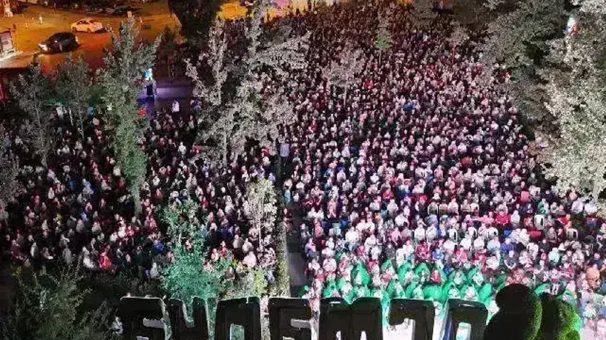 Orrmanya'nın büyülü atmosferinde gece sineması