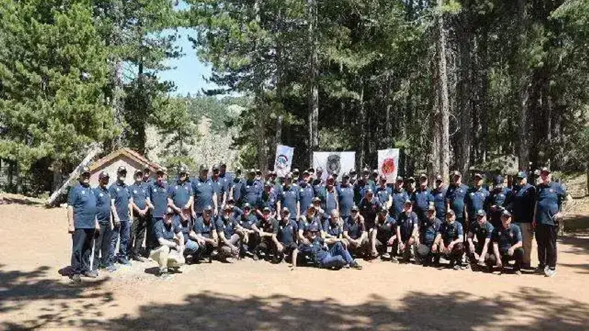 Kahraman gaziler Konya Büyükşehir’in kampında buluştu