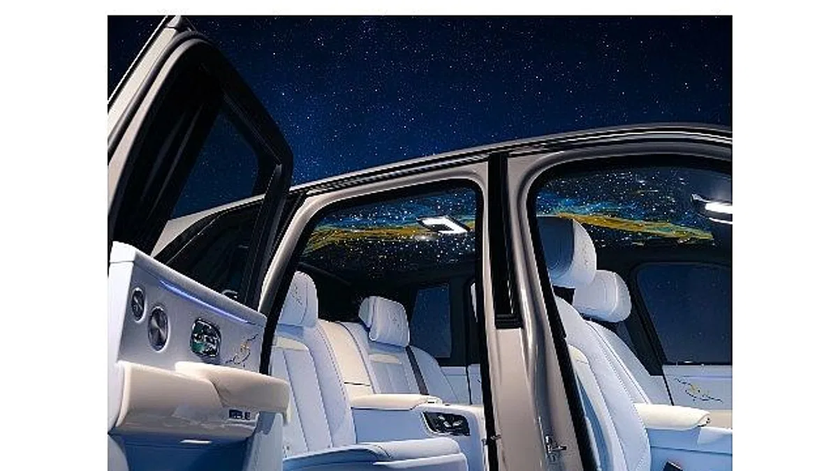 Rolls-Royce'dan uzayın dramasını kutlayan eşsiz tasarım; Cullinan Cosmos