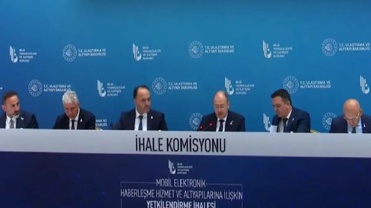 3 milyar dolarlık frekans satışı canlı yayınlandı... 5G ihalesi sona erdi