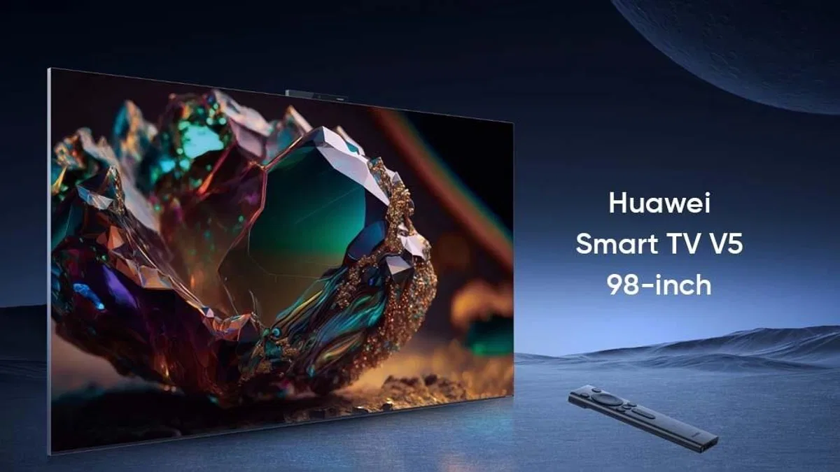 Huawei'den şimdiye kadarki en büyük akıllı televizyon: Smart TV V5 98 inç