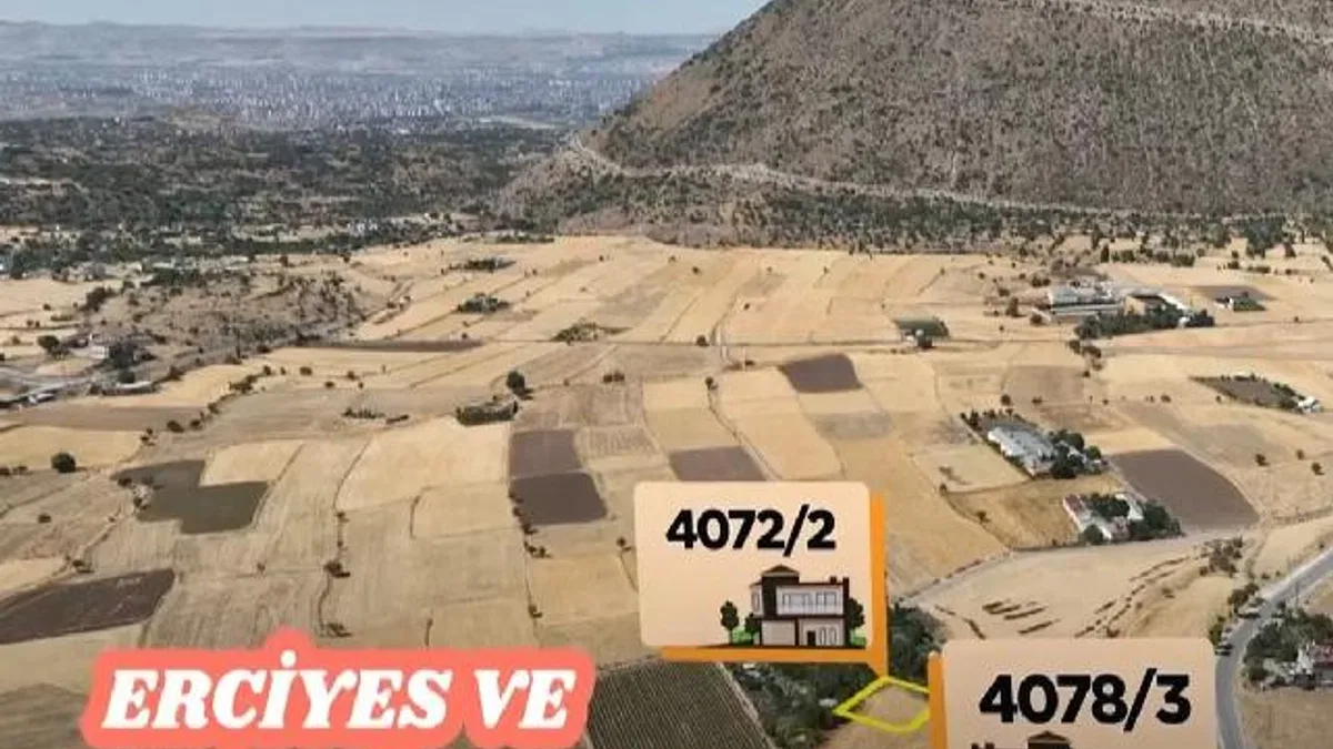 Kayseri Talas villa parsellerini yatırıma açıyor