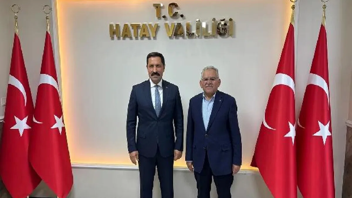 Memduh Büyükkılıç'tan Hatay'a ziyaret