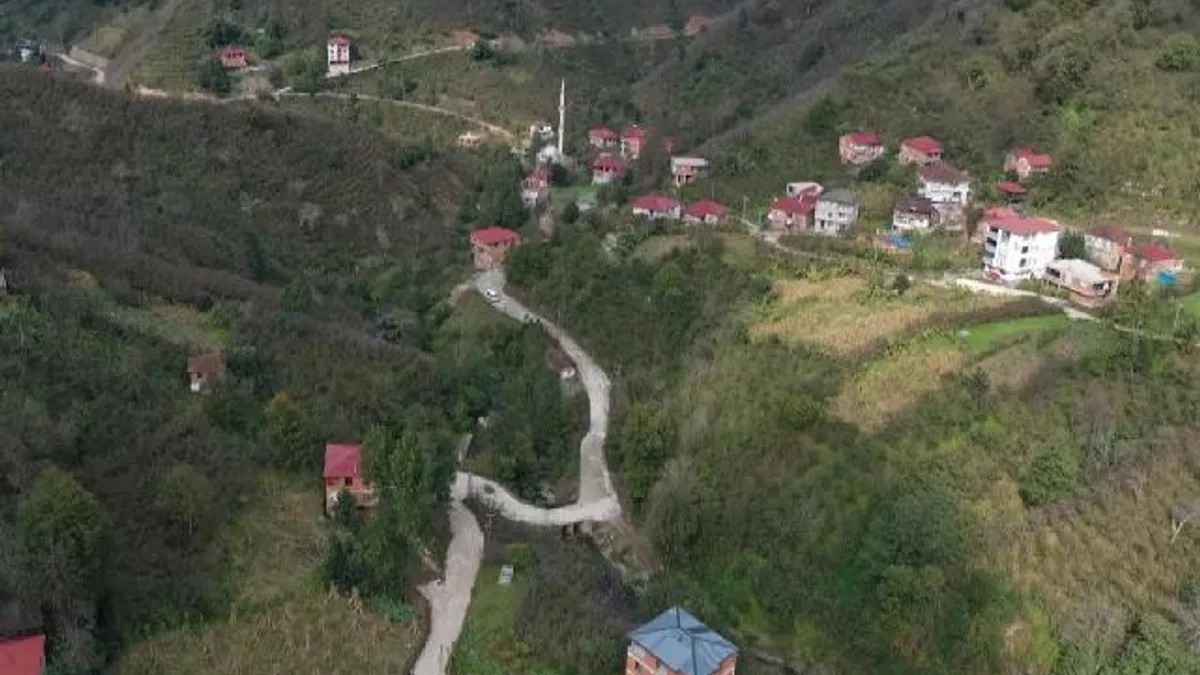 Ordu’da 30 yıllık yol hasreti sona eriyor