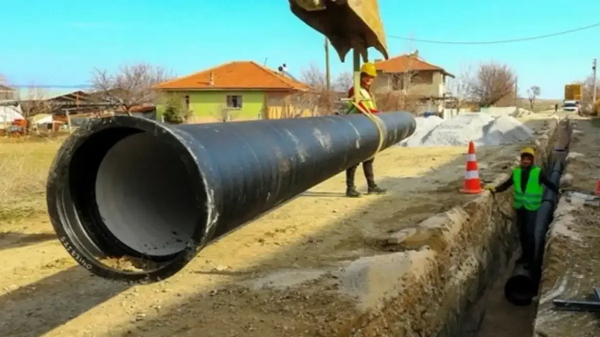 Denizli'de içme suyu altyapısı yenilendi