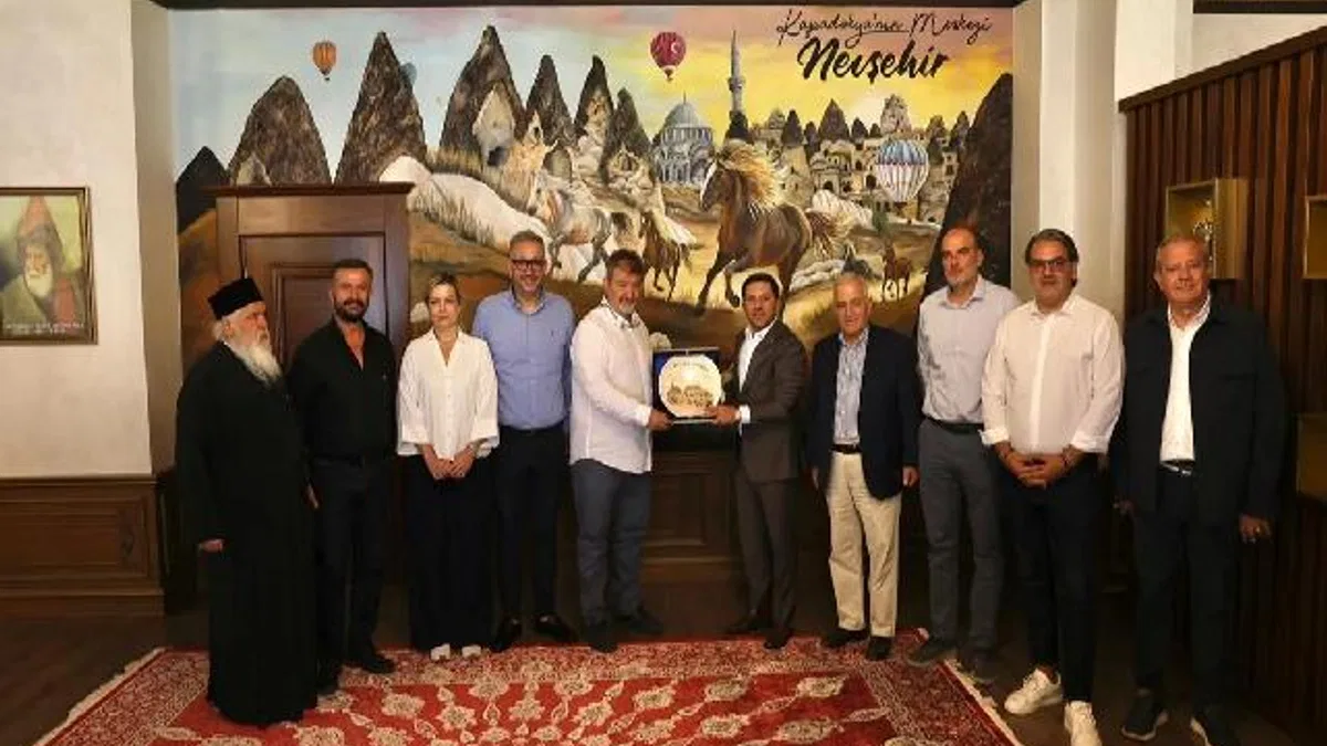 Kapadokya’da mübadele torunlarından anlamlı ziyaret