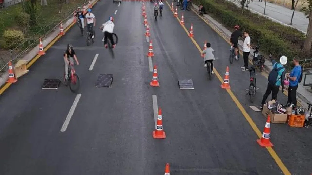 Eskişehir’de “Dünya Otomobilsiz Kent Günü” ilk kez kutlandı