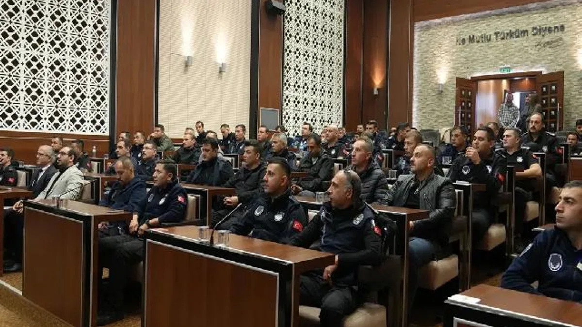 Ankara Keçiören Zabıtası’na “Denetim ve Mevzuat” eğitimi