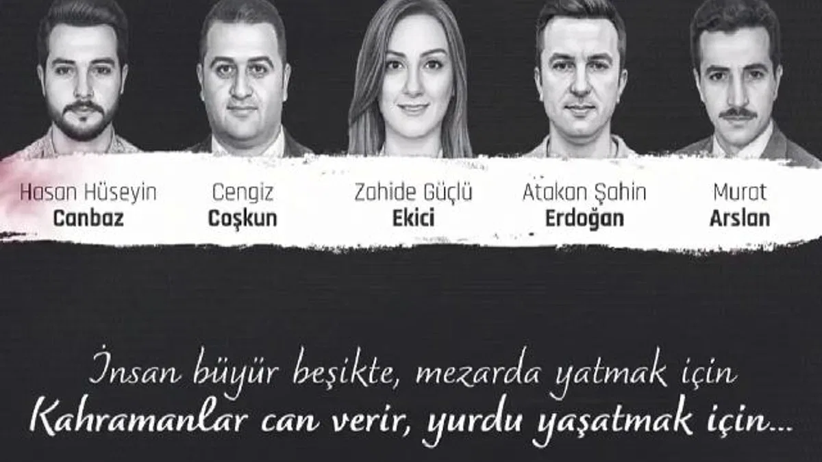 TUSAŞ, şehit çalışanlarını unutmadı