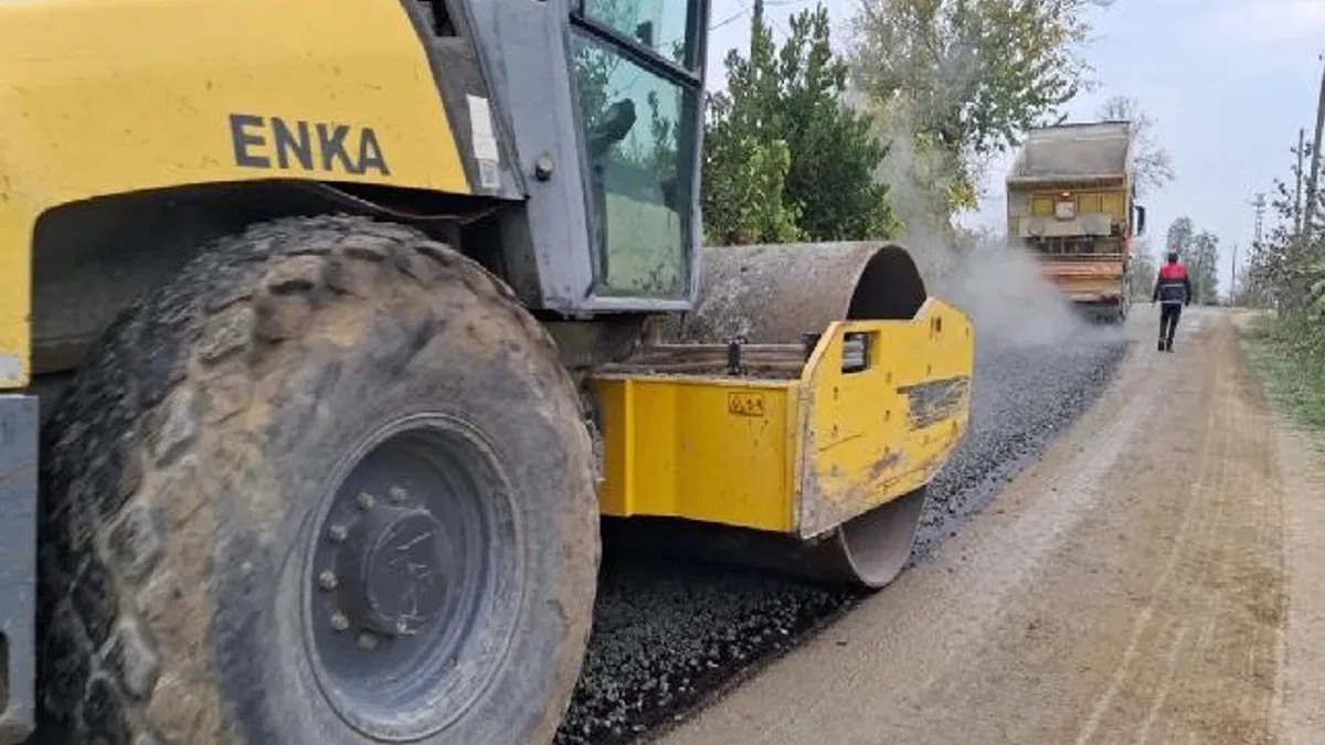 Ordu Büyükşehir’den Kızılhisar’a asfalt konforu