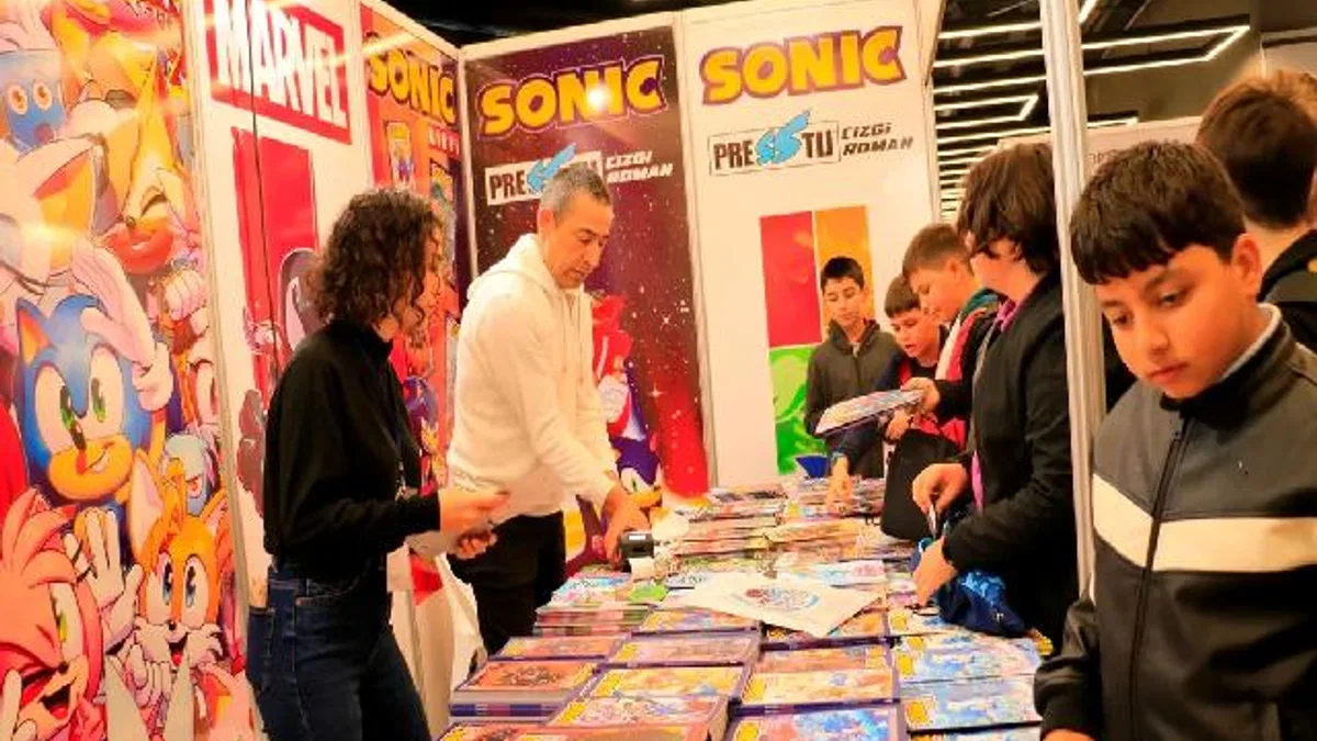 Kitap Fuarı’nda çocukların çizgi roman sevgisi
