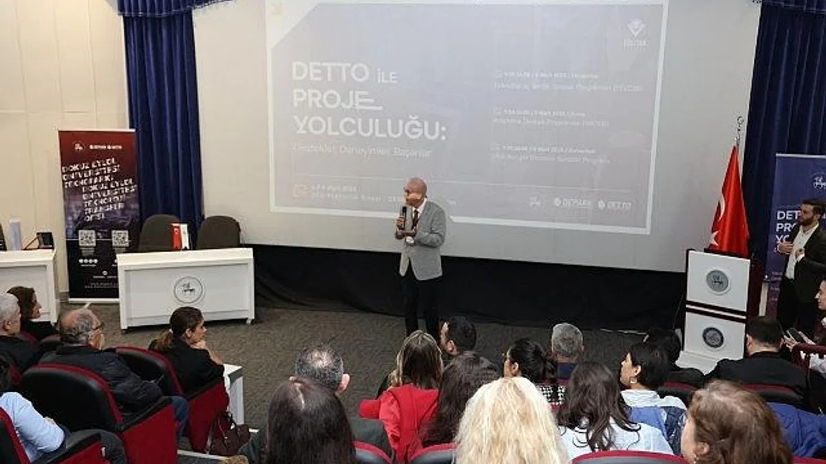 DEÜ'de ar-ge ve inovasyon buluşması: DETTO ile proje yolculuğu etkinliği tamamlandı