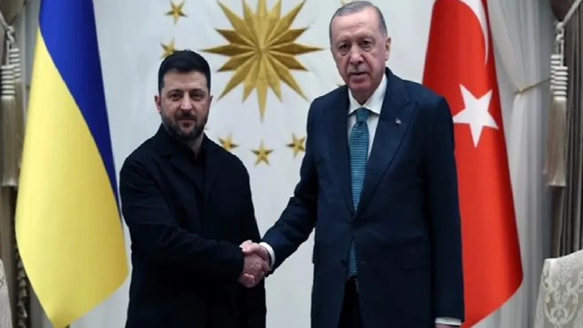 Ukrayna Devlet Başkanı Zelenskiy Beştepe'de