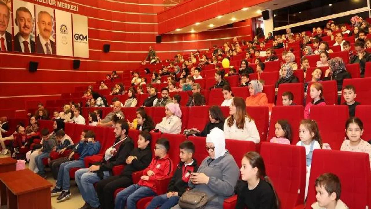 Gebze'de çocuklar ara tatil etkinliğiyle moral buldu