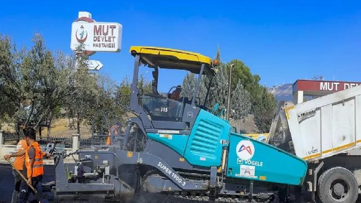 Mersin Mut’ta ulaşım konforu artıyor