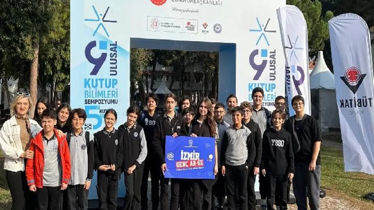 İzmirli öğrenciler “TÜBİTAK 5. Kutup Şenliği”nde bilimle buluştu