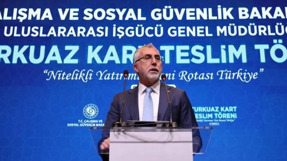 Bakan Işıkhan Turkuaz Kart sahipleriyle buluştu