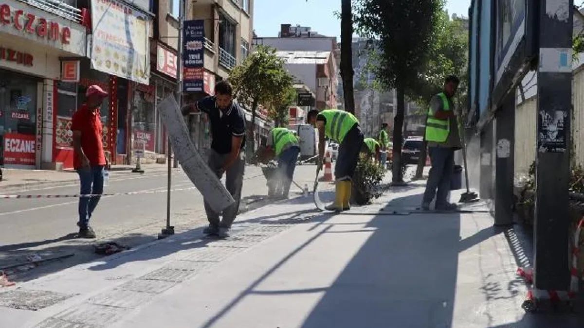 Ordu Büyükşehir’den Altınordu’ya estetik dokunuş