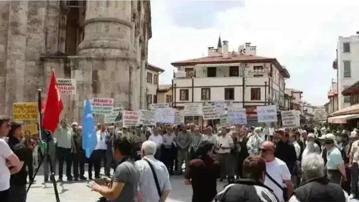 Konya'da MİLKO'dan Gazze için çağrı
