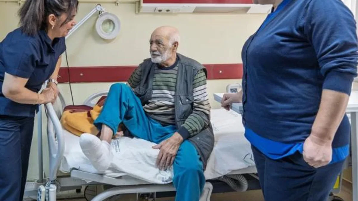 İzmir'de 83 yaşında mucizevi iyileşme