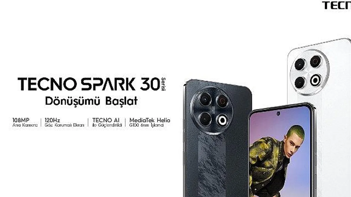 TECNO SPARK 30 serisi: Yapay zekâyı uygun fiyatlı telefonlara getiren teknoloji devrimi!