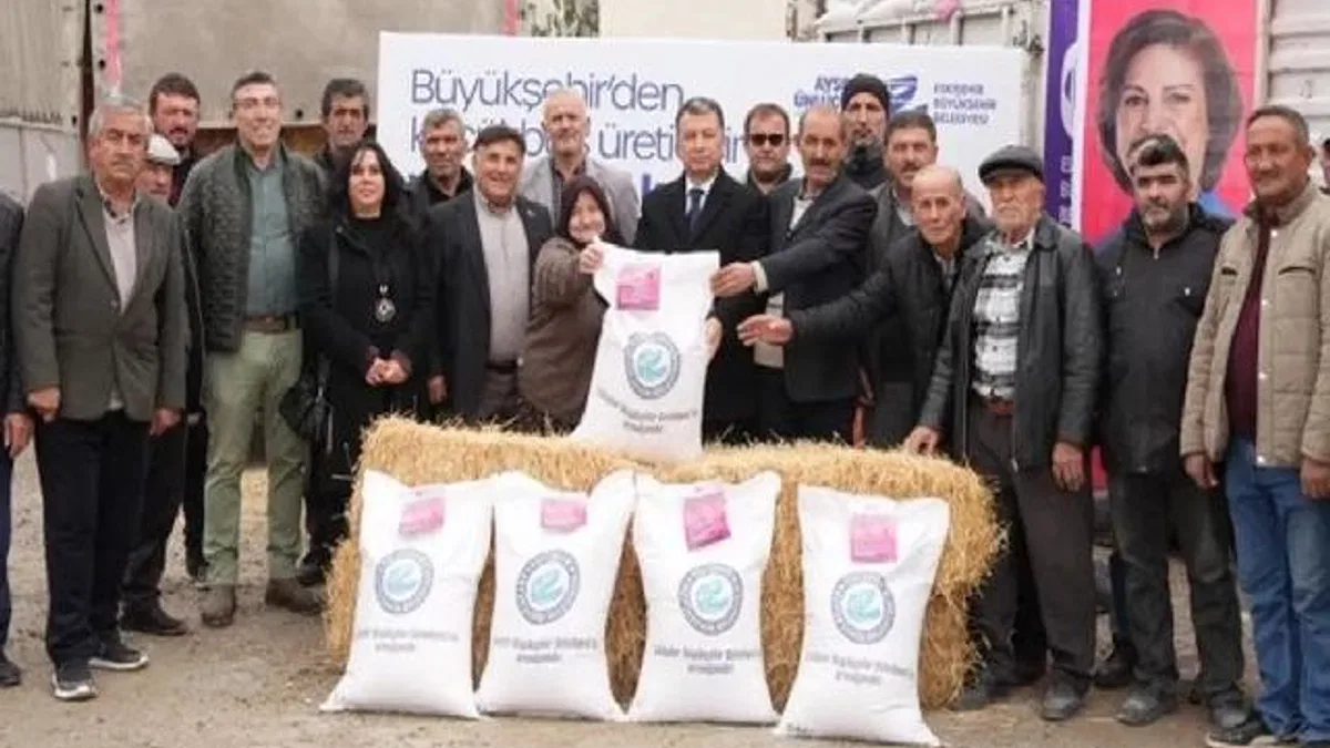 Eskişehir'de Günyüzü’ndeki üreticilere destek
