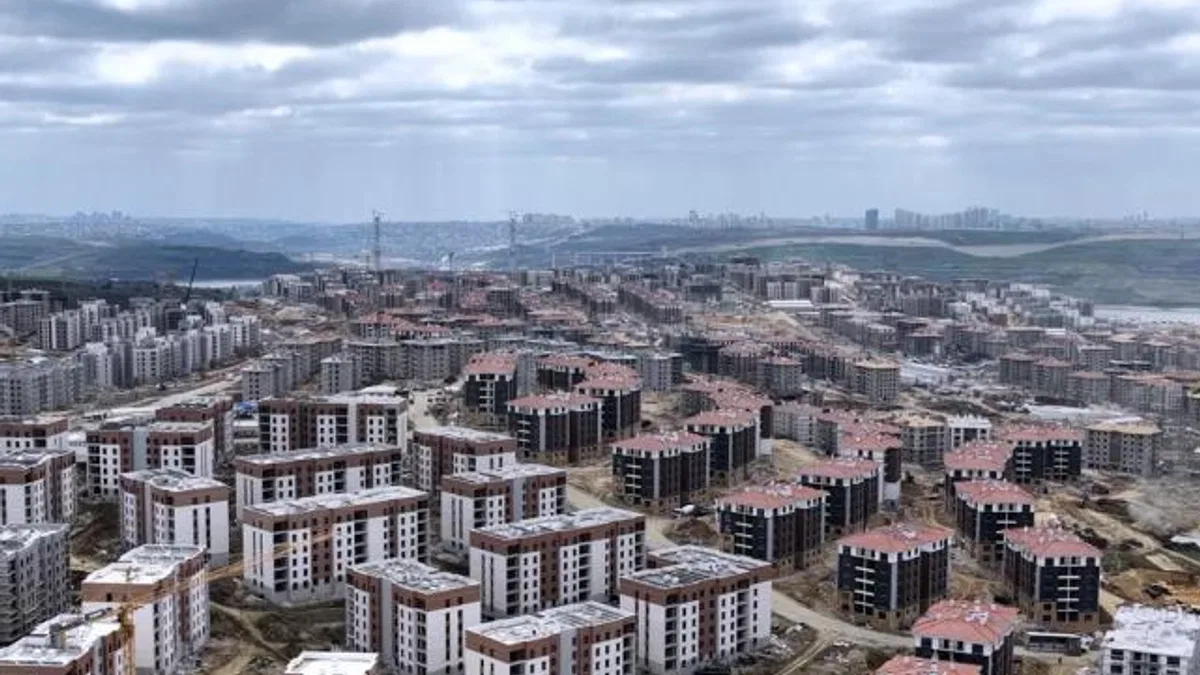 Sazlıbosna'daki 'ilk evim' sosyal konutları ortaya çıktı